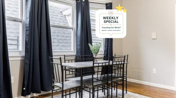 4br Central Newark Mins From Nyc + Ewr W/ Laundry - ニューアーク, NJ