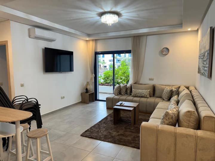 Costamar - Pool View Terrace Apartment - Martil