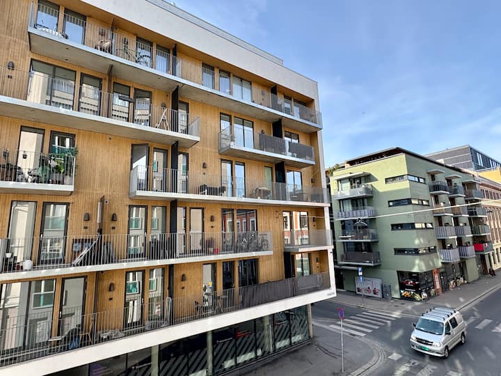 Oslo Main Street Apartment |8guests| Lift - Oslo
