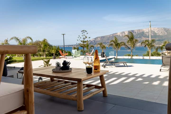 Vista dalla villa