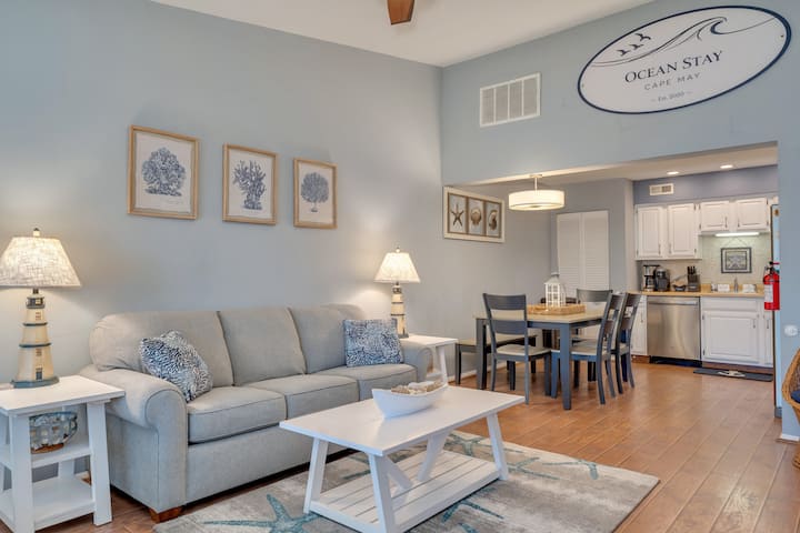 New! Ocean Stay Cape May • Walk To Beach • Cozy - North Cape May, NJ