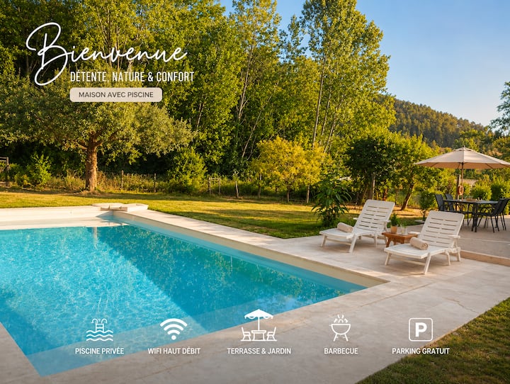 Maison Avec Piscine Le Bugue 24260 - Le Bugue