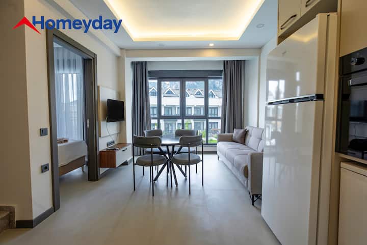 Kemer Göynük Whitestone Tatil Evleri 2+1 Dubleks - Konyaaltı