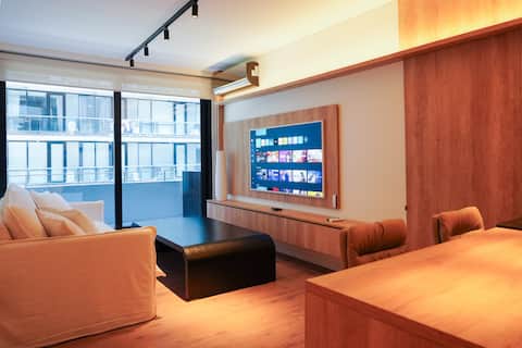 Anuncio de Airbnb popular: Deluxe Puerto Madero en Dock Sud
