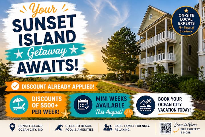 Sunset Island 5 Beachside Mews - Ocean City, MD