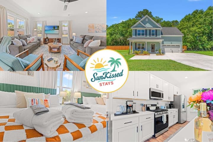 New Build | <10 Mins To Folly & <15 To Dt - Folly Beach, SC