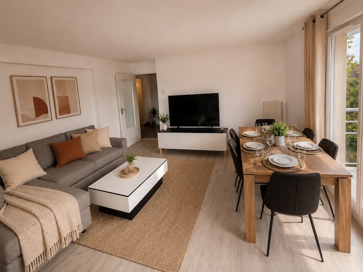 Appartement 6 Personnes - Proche Gare - Saint-Ouen-l'Aumône