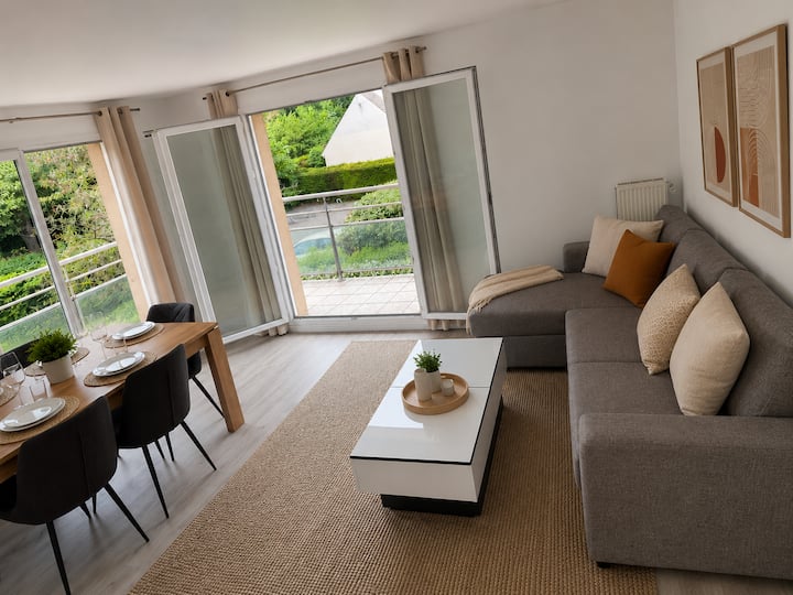 Appartement 6 Personnes - Proche Gare - 오베르쉬르우아즈