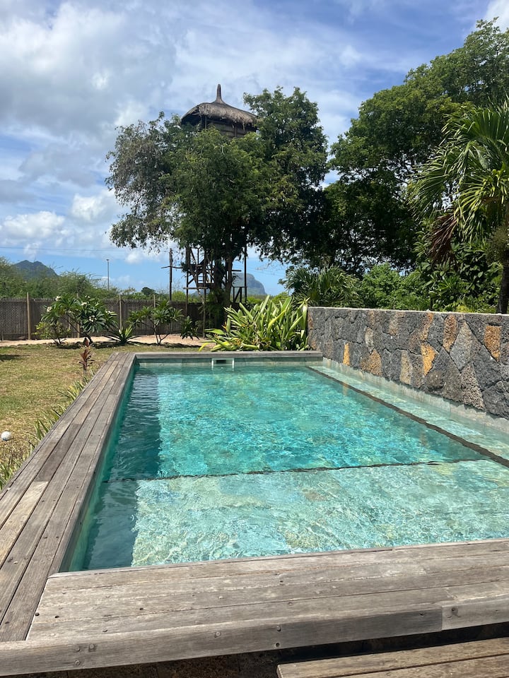 Villa Et Bungalows Avec Piscine, Proche Plage - Mauritius