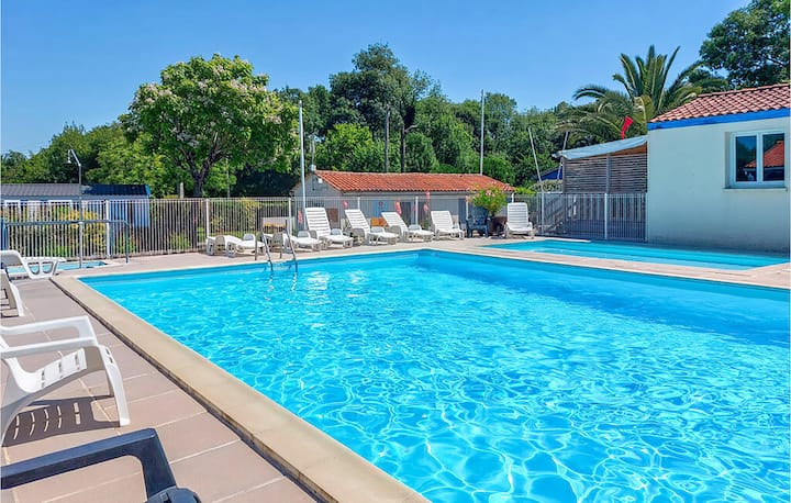 Charmant Mobil-home Piscine - Royan
