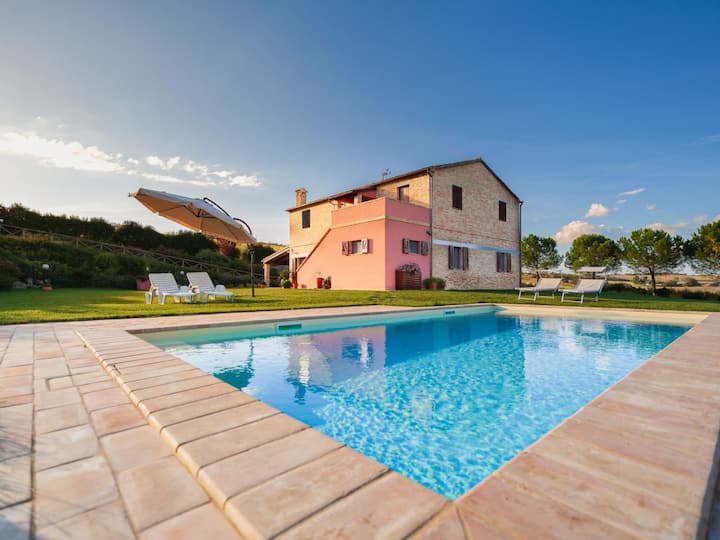 Villa Mit Privatem Pool In Der Nähe Der Adriatisch - Jesi
