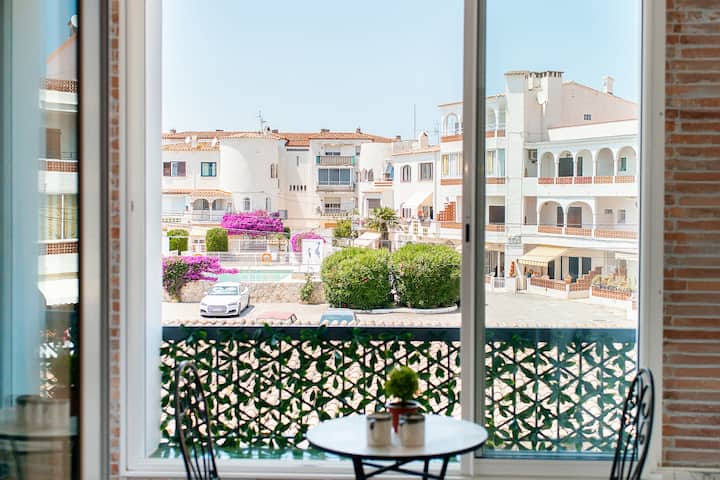 Apartamento Cerca De La Playa Con Terraza - Empuriabrava
