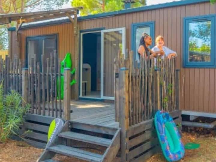 Bungalow Confortable Avec Climatisation - 8 Pers. - Frontignan