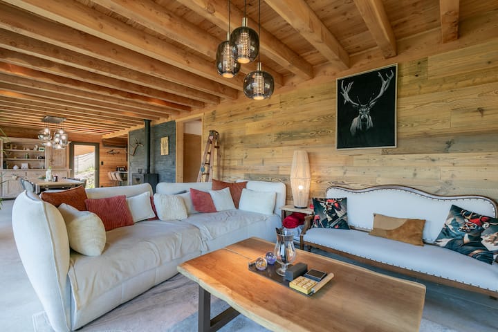 Chalet D’exception Avec Terrasse Panoramique - Hautes-Alpes