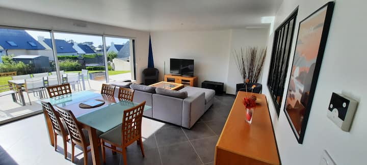 Villa 136m2 à Ploumanach 8pers 3ch Port/plage 800m - Trégastel