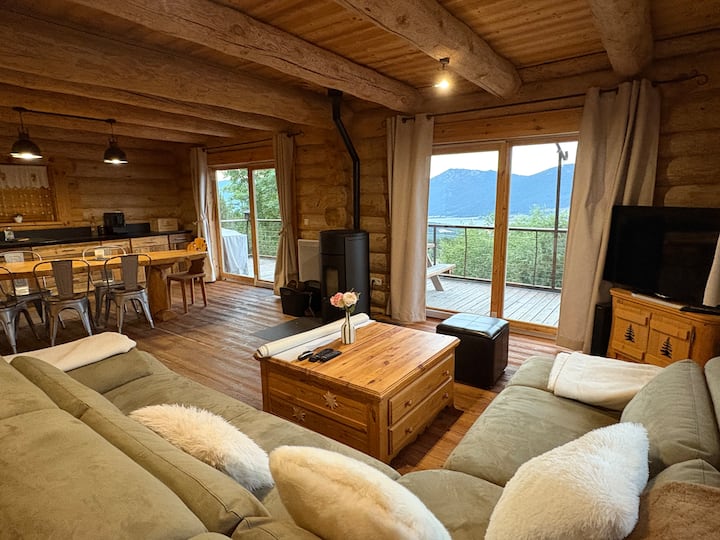 Chalet Les Angles Vue Montagnes Et Lac Baliu - Les Angles