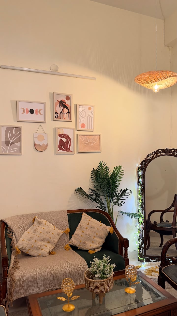Baari Luxe | Luxury Boho 2bhk | Golf Course Road - Gurugram