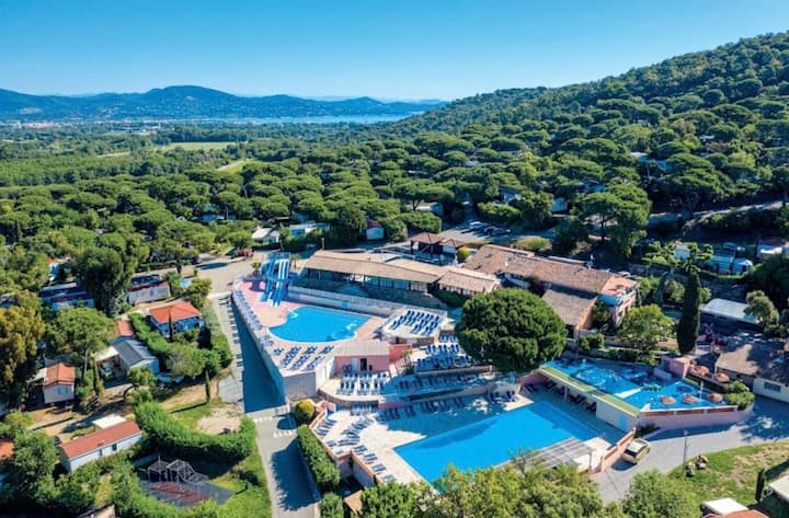 Logement Climatisé 4/6 Pers, Camping 4 éToiles - Ramatuelle