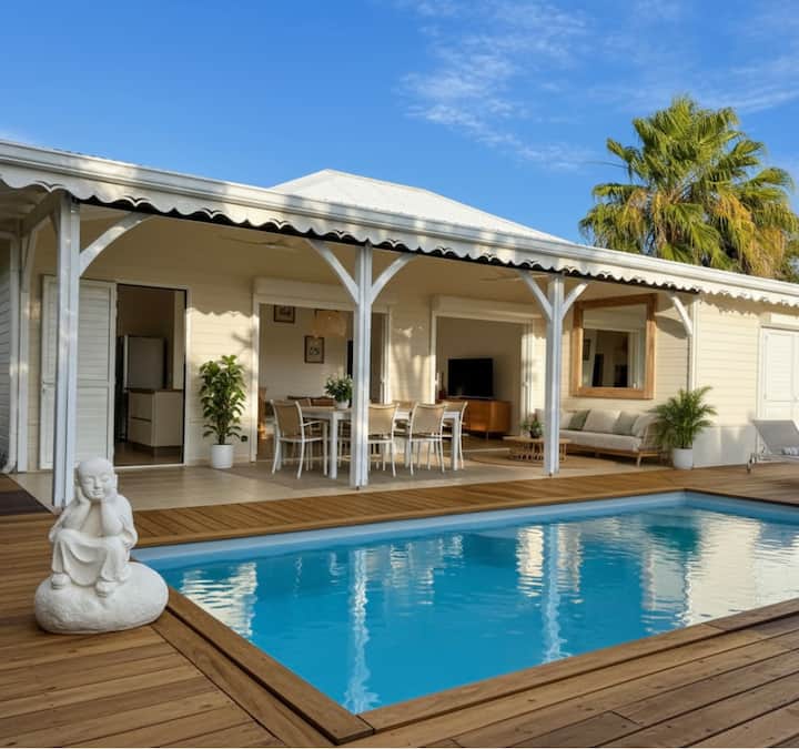Villa Bel Péyi - Vue Panoramique Sur Le Diamant - Martinique