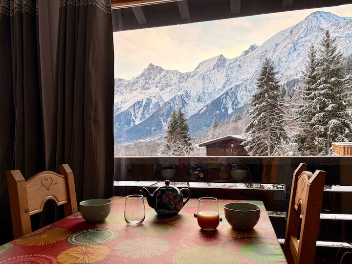 Appartement Lumineux Avec Vue Chaîne Du Mont-blanc - Les Houches