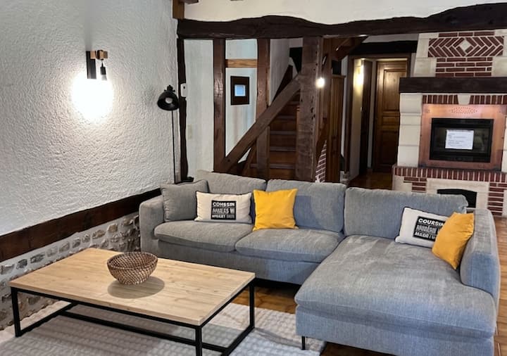 Au Bonheur Du Chaume 8 Personnes Normandie - Normandie