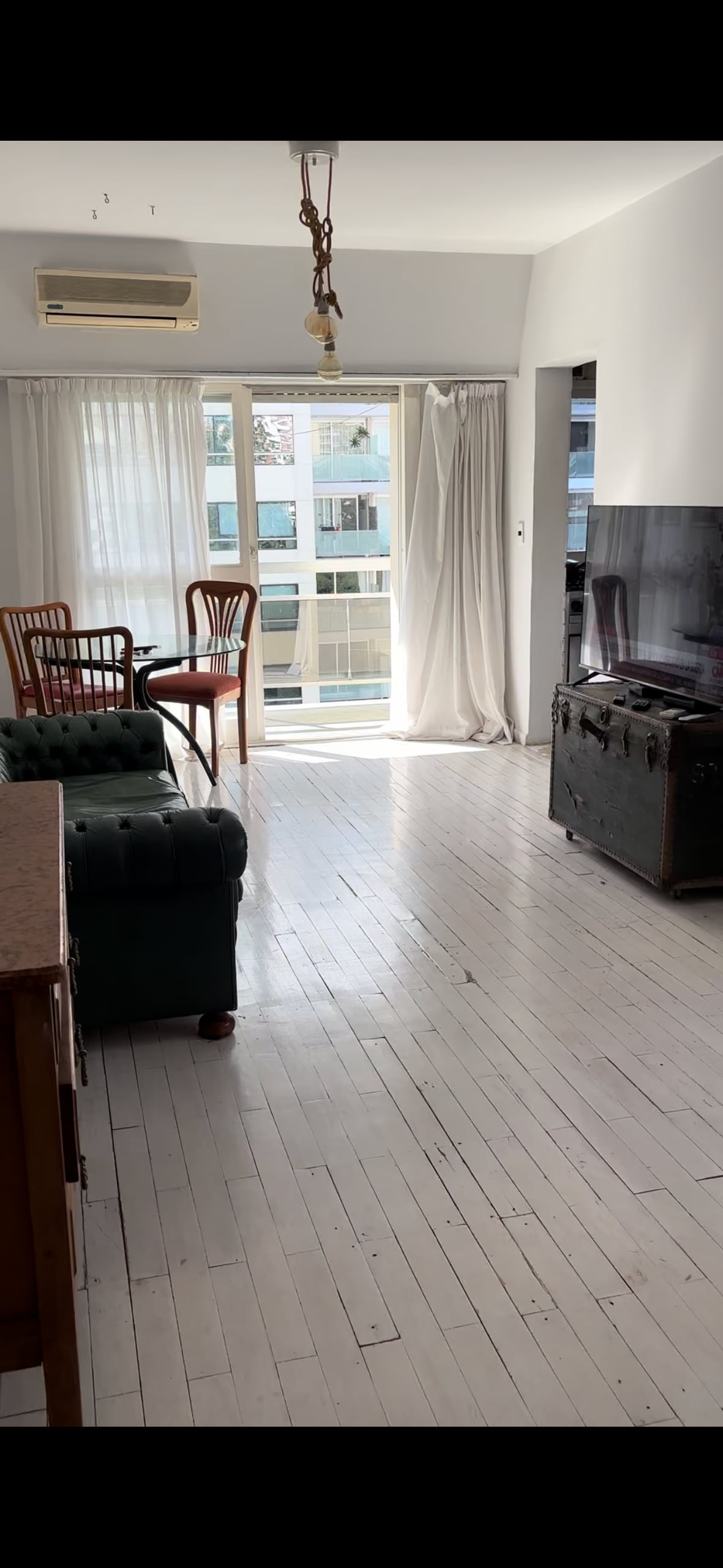 Estudio de 40 m² con balcón