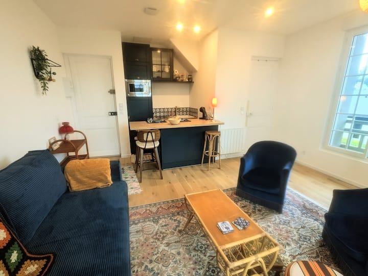 Petit Nid Vue Mer Dans Un Joli Cottage - Pourville-sur-Mer