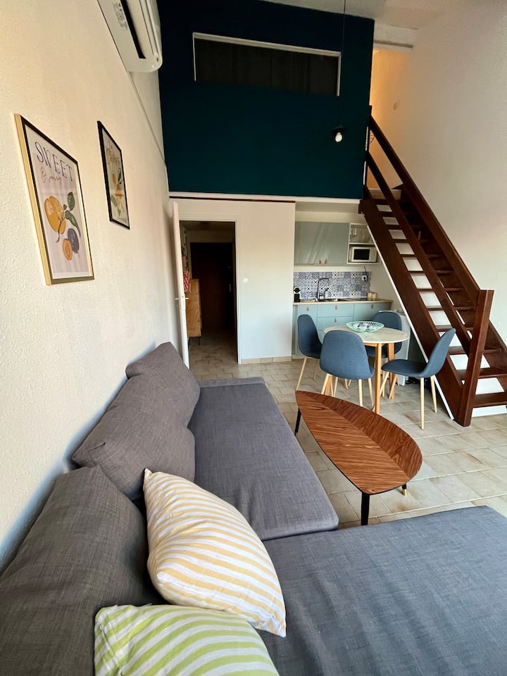Appartement Climatisé à 400m De La Plage Du Bureau - Saint-Palais-sur-Mer