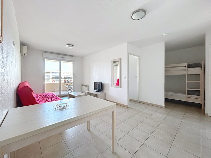 Appartement Climatisé 6 Pers - Résidence Piscine - Roquebrune-sur-Argens