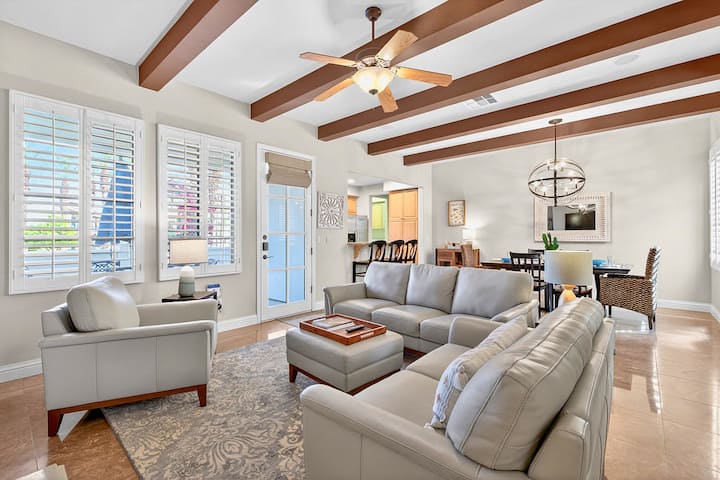 Lv318 3br-4ba Legacy Villa Paseo & Pool Oasis - Palm Desert, CA