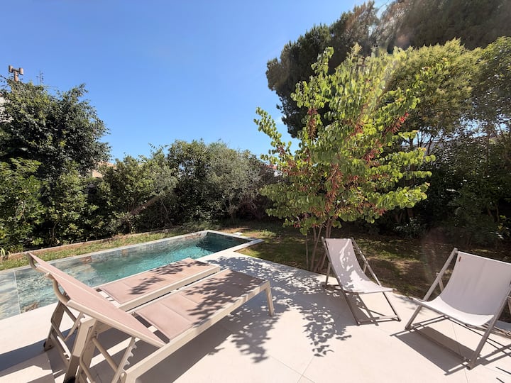 Maison Moderne, 4 Chambres Avec Piscine à Nîmes - Nîmes