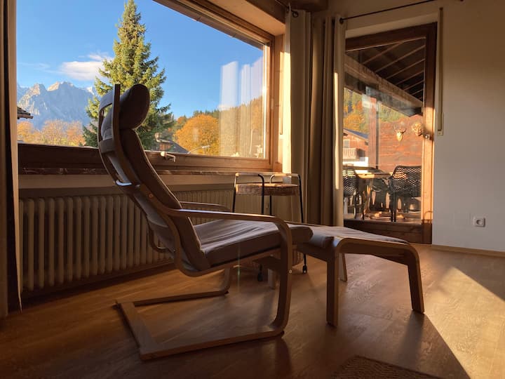 Top Wohnung Mit Bergblick Und Balkon In Garmisch - Garmisch-Partenkirchen