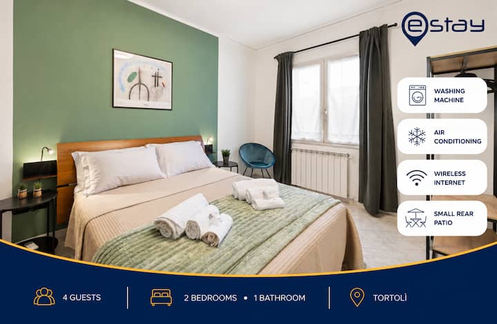 Estay - Casa Bo' In City Center - Aircon - Wifi - Tortolì