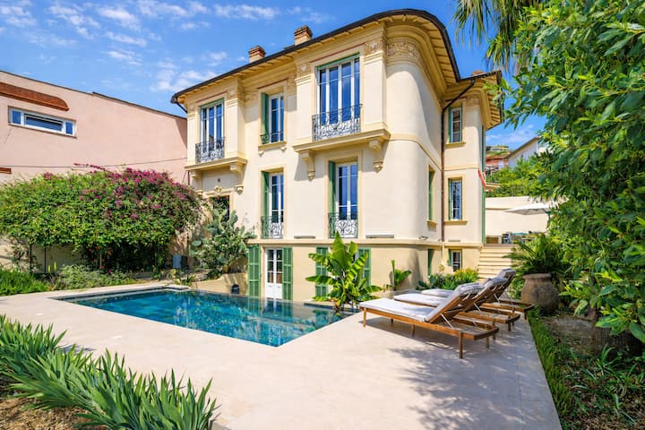 Villa Belle ÉPoque Avec Piscine - Welkeys - Nice