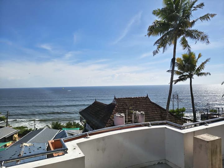Entire Cliff Resort 4 Ac Rooms & Sea View Rooftop - Varkala