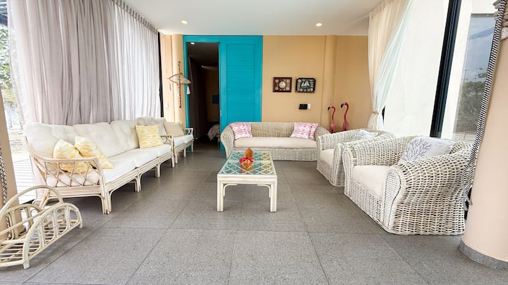 Mágica Cabaña Frente Al Mar 4 Habitaciones - San Bernardo Del Viento