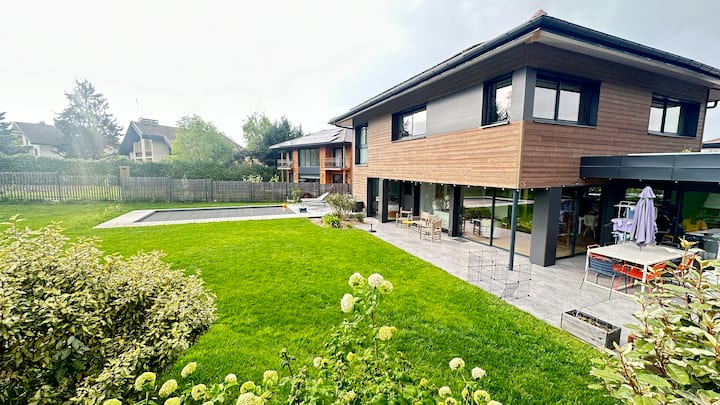 Maison 8 Pers Avec Piscine à 5 Km Du Lac - Lake Annecy