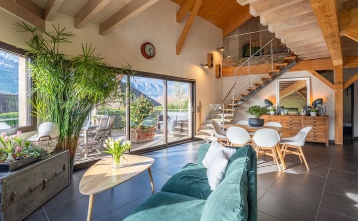 Villa Avec Piscine A 5min Du Lac - Lac d'Annecy