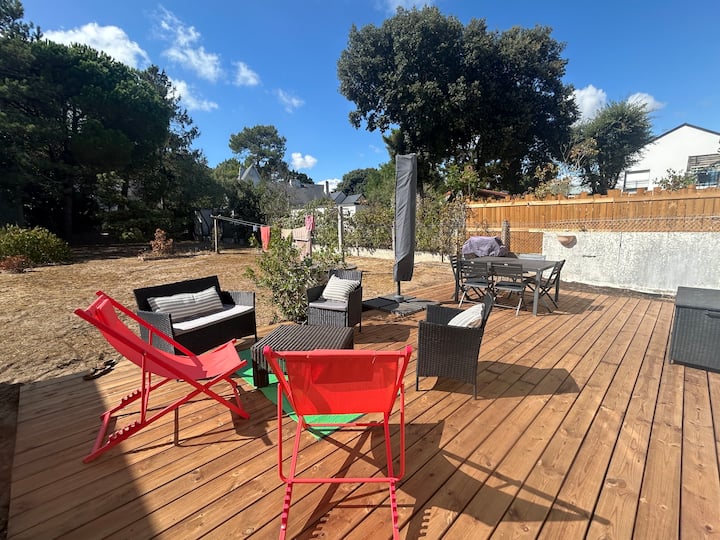 Maison 2 Ch. Et Grand Jardin à 300 M Des Plages - Pornichet