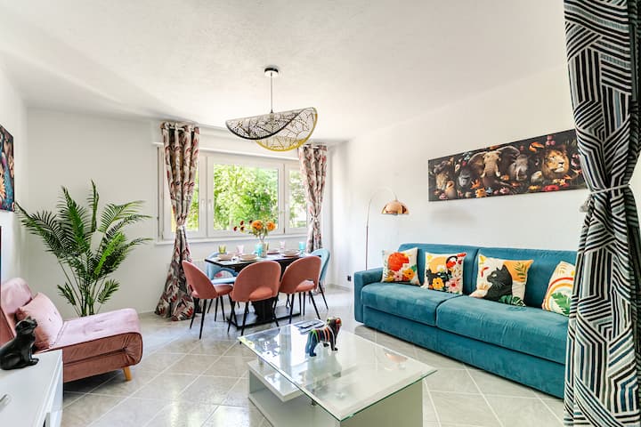 Stylish 3 Room Flat At Fr-de-ch Border + Garage - Bazylea