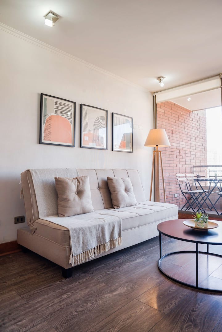 Chic 2br | Your Cozy Getaway Oasis In Las Condes - Las Condes