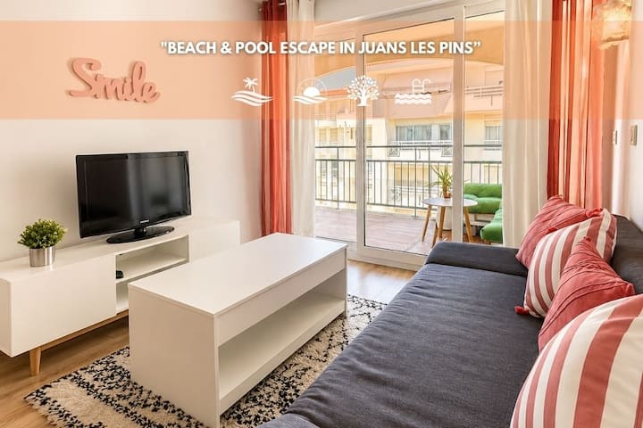 New - Diamant De Juan Les Pins Piscine & Plage - Antibes
