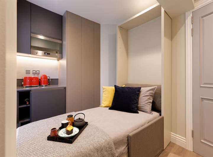 Budget-studio-sdb Privée-with Shared Kitchen - Central London