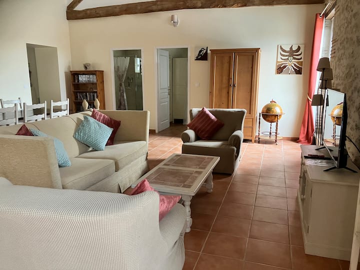 Converted Barn With Salt Pool On Small Holding - Frankreich
