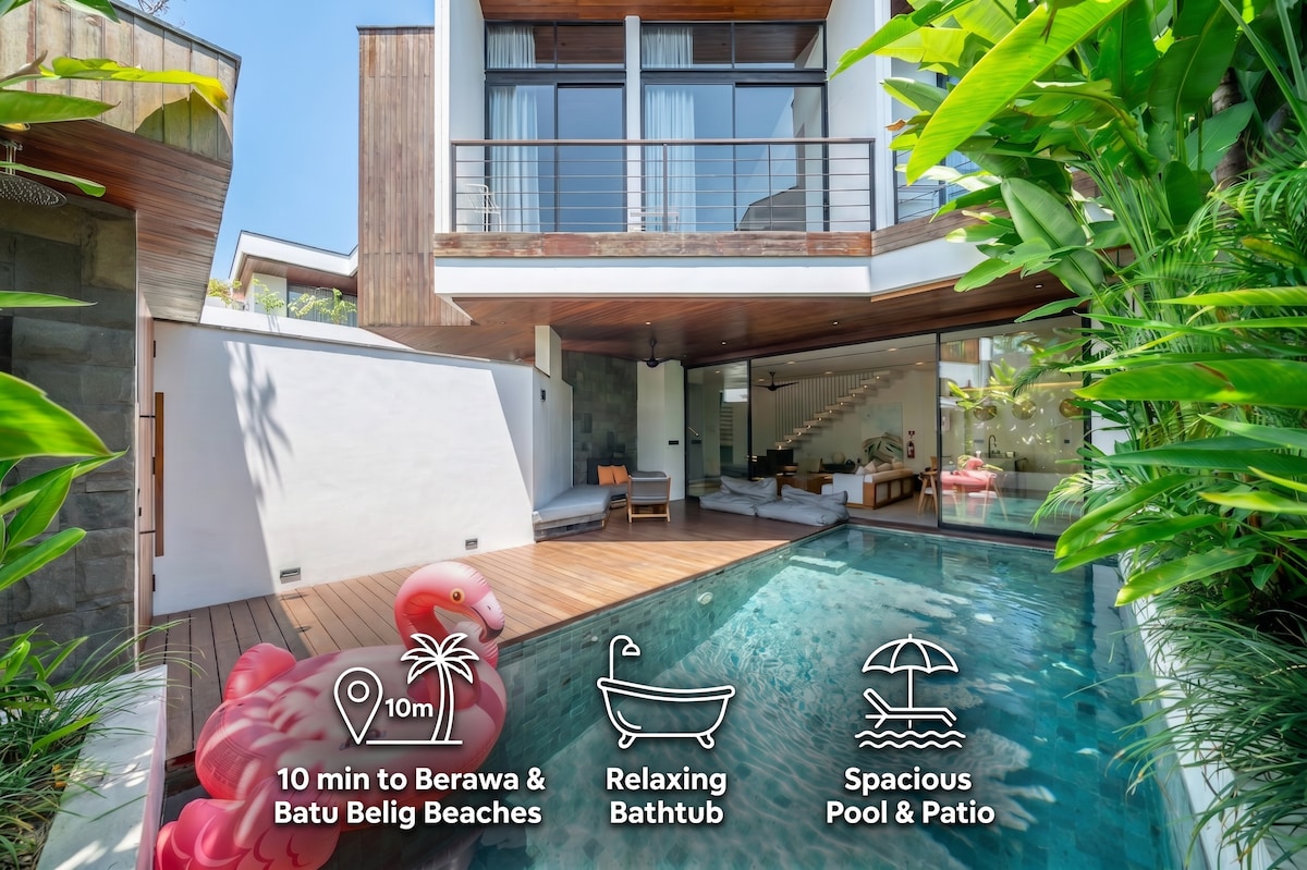 Villa in Kuta Utara · ★New · 3 bedrooms · 3 beds · 2.5 private baths, сопоставимый объект Airbnb