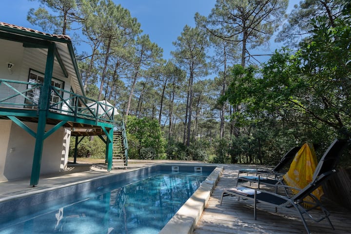 L'ombre Des Pins - Avec Piscine Privée Chauffée - Maubuisson