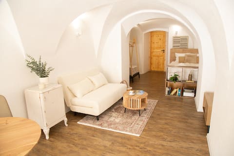 Top Airbnb: Old Town Apartment + Private Wine Cellar in Znojmo
