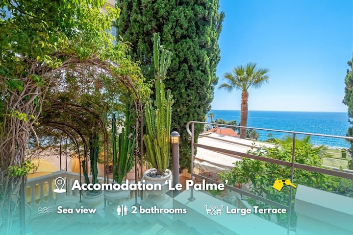 Le Palme - Exclusive Garden Retreat & Parking - Sanremo