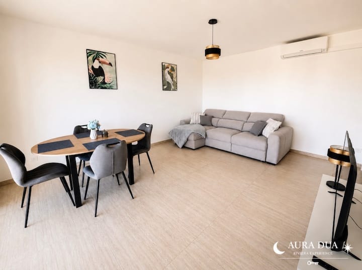 Bellevue | Vue Mer, Piscine, Parking - Juan les Pins