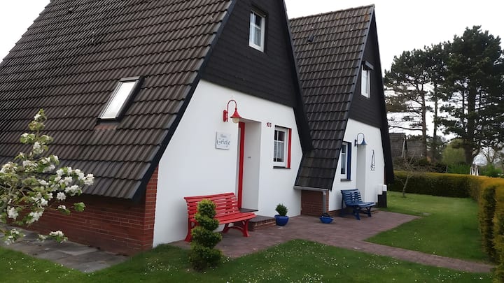Ferienhaus Grietje - Links, Rot - Spiekeroog